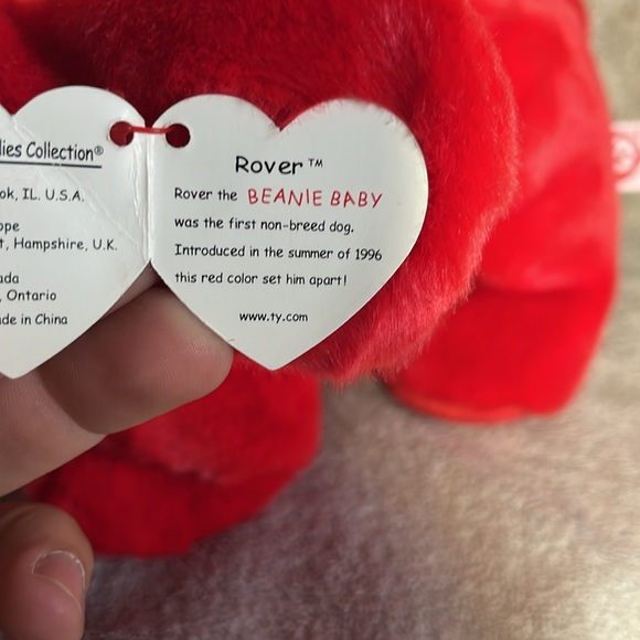 Rover (Beanie Buddy- Beanie Baby) - Picture 4 of 4